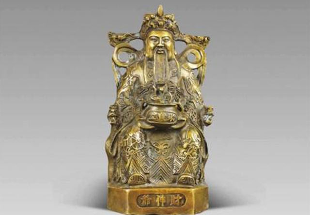 財(cái)神爺擺放